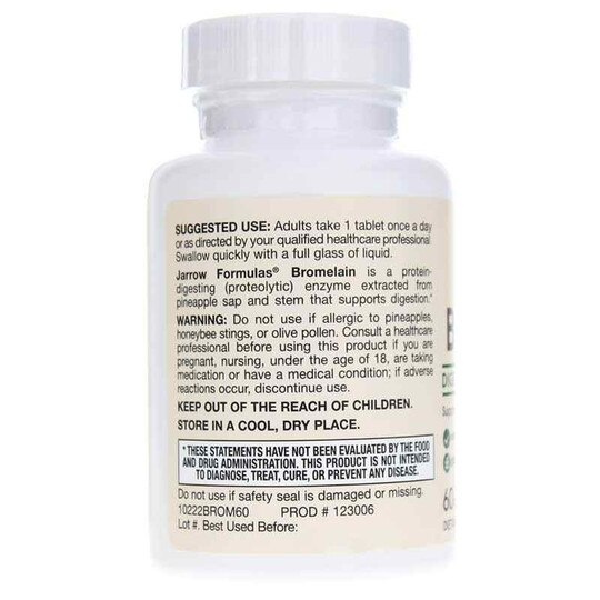 Bromelain, 60 Tablets, JRF