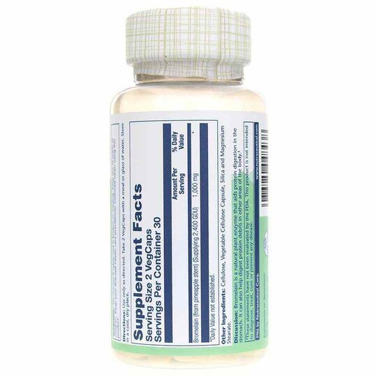 Bromelain, 60 Veg Capsules, SLR
