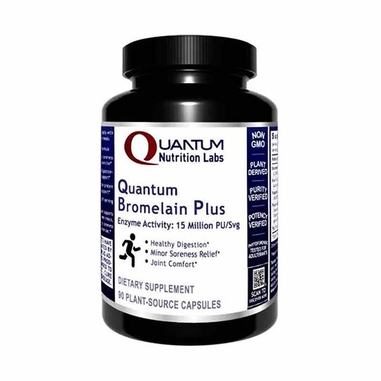 Bromelain Plus with PlantBased Enzymes, Quantum Nutrition Labs