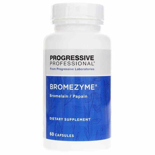 Bromezyme Bromelain/Papain, 60 Capsules, PGL
