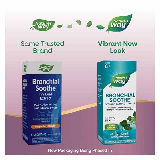 Bronchial Soothe Ivy Leaf Supplement, 4 Oz, NWA