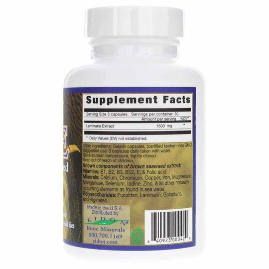 BSE Brown Seaweed Extract, 90 Capsules, EIM