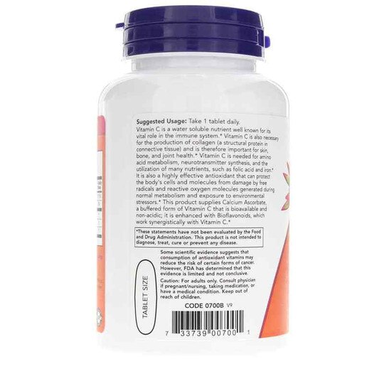 Buffered C-1000 Complex, 90 Tablets, NOW
