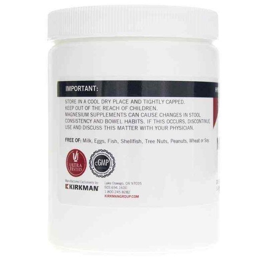 Buffered Magnesium Bisglycinate Powder, 4 Oz, KRK
