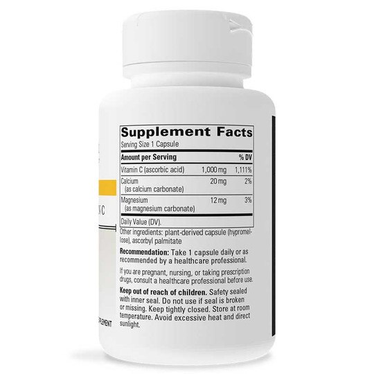 Buffered Vitamin C, 60 Veg Capsules, INT