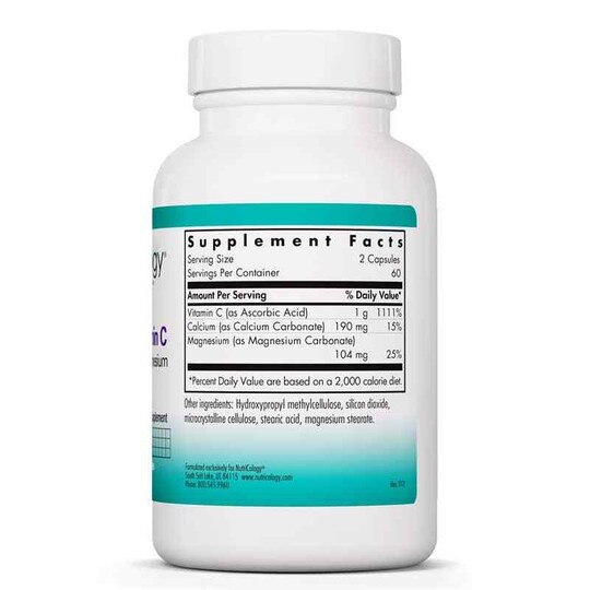 Buffered Vitamin C, 120 Veg Capsules, NTC