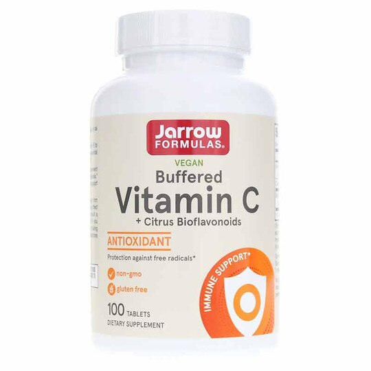 Buffered Vitamin C + Citrus Bioflavonoids, 100 Tablets, JRF