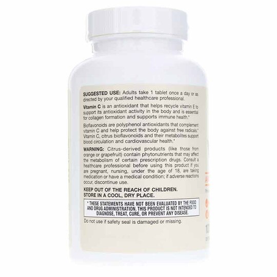 Buffered Vitamin C + Citrus Bioflavonoids, 100 Tablets, JRF