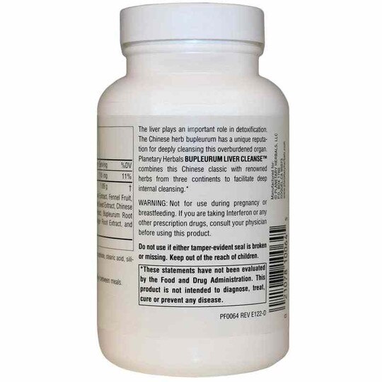 Bupleurum Liver Cleanse 545 Mg, 150 Tablets, PLH