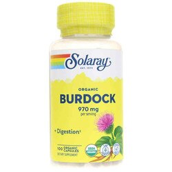 Burdock 485 Mg, Organically Grown Formula