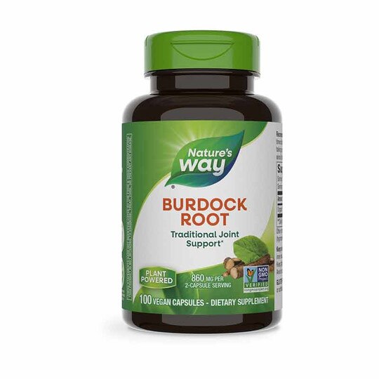 Burdock Root 475 Mg, 100 Vegan Capsules, NWA