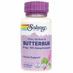 Butterbur Root Extract 50 Mg, Alkaloid Free Formula