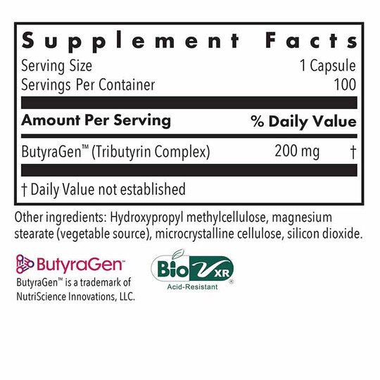 ButyrEn, 100 Veg Capsules, ARG