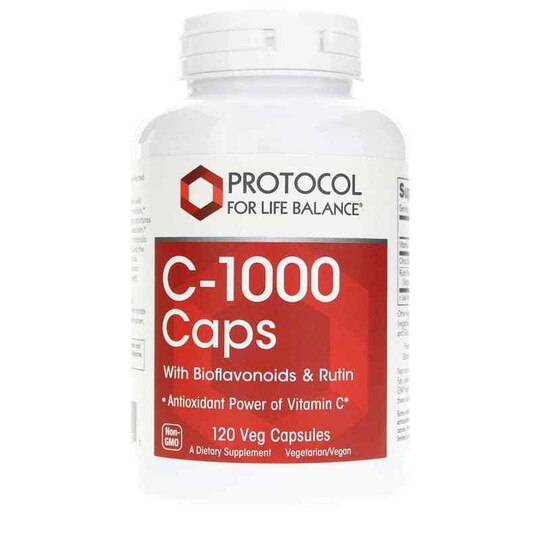 C-1000 Caps, 120 Veg Capsules, PFLB