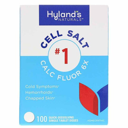 Calc. Fluor. 6X #1, 100 Tablets, HYL