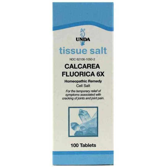 Calcarea Fluorica 6X, 100 Tablets, UND