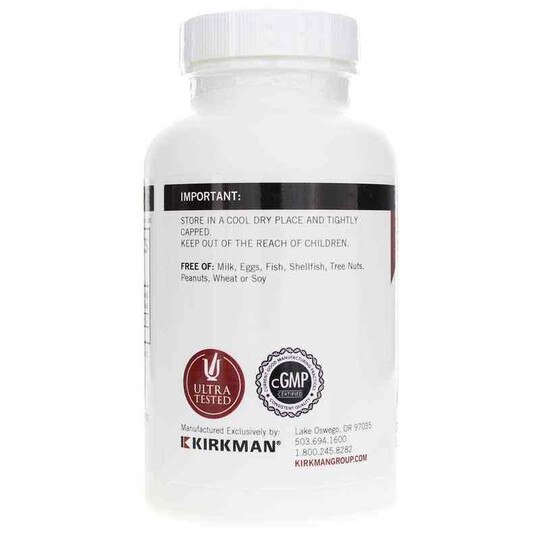 Calcium 200 Mg Bisglycinate Chelate, 120 Capsules, KRK