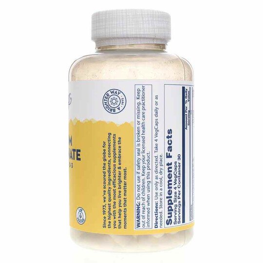 Calcium Bisglycinate with Vitamin D-3, 120 Veg Capsules, SLR