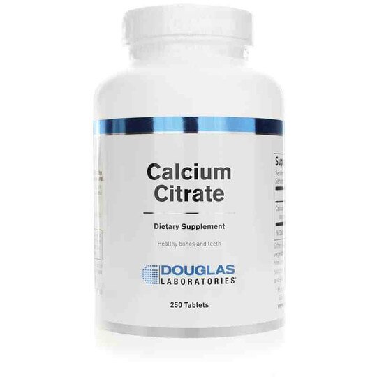 Calcium Citrate 250 Mg, 250 Tablets, DGL