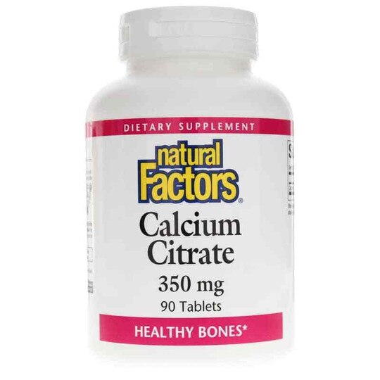 Calcium Citrate 350 Mg, 90 Tablets, NF