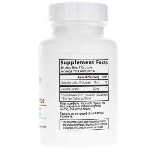 Calcium D-Glucarate Plus, 60 Capsules, ND