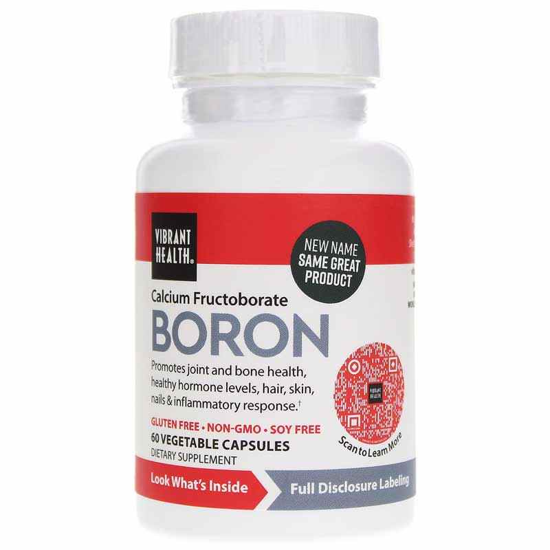 Calcium Fructoborate Boron, Vibrant Health