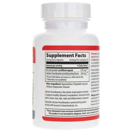 Calcium Fructoborate Boron, 60 Veg Capsules, VBH