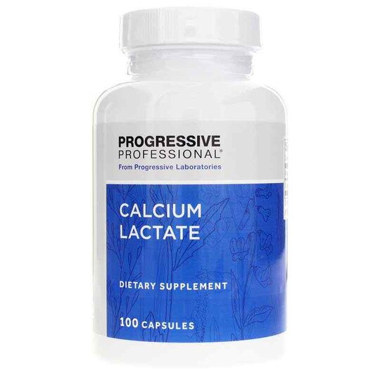 Calcium Lactate, 100 Capsules, PGL
