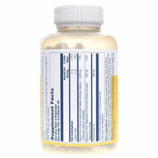 Calcium Magnesium 2:1 Ratio, 180 Veg Capsules, SLR