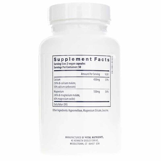 Calcium & Magnesium, 100 Capsules, VTN