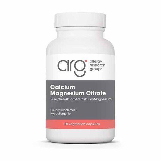 Calcium Magnesium Citrate, 100 Veg Capsules, ARG