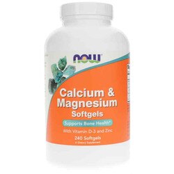 Calcium & Magnesium Softgels with Vitamin D3 & Zinc 1