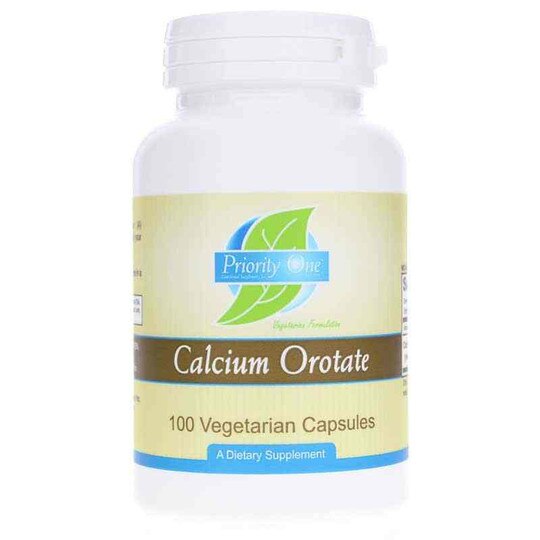 Calcium Orotate, 100 Veg Capsules, PRTO