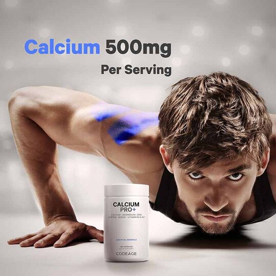 Calcium Pro+, 120 Capsules, CDE