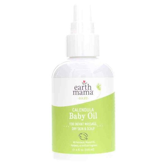 Calendula Baby Oil, 4 Oz, ERMO