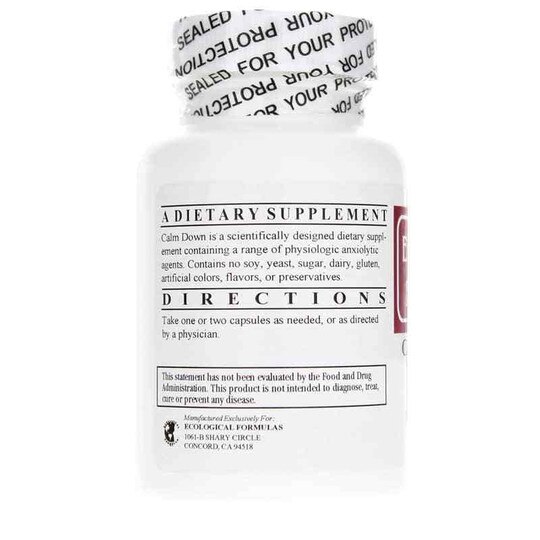 Calm Down, 60 Capsules, ECF