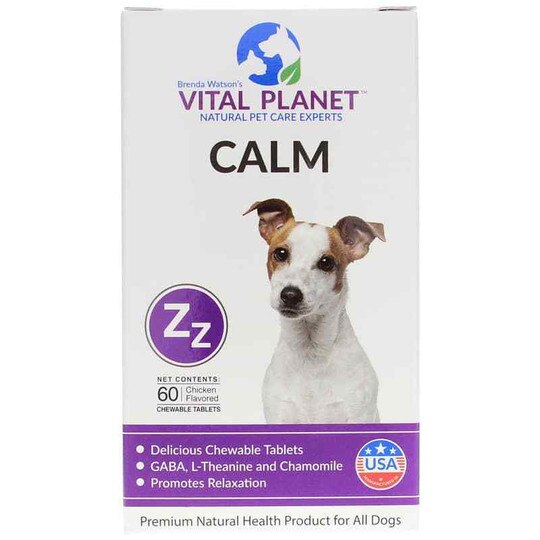Calm for Dogs Chewable Tablets, 60 Chewable Tablets, VTP