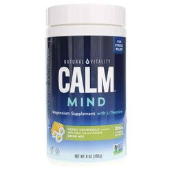 CALM Mind Magnesium + L-Theanine Powder Honey Chamomile 1