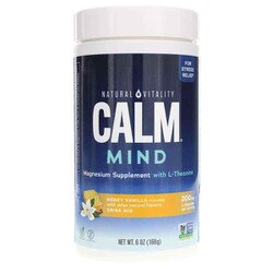 CALM Mind Magnesium + L-Theanine Powder Honey Vanilla 1