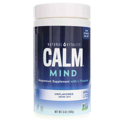 CALM Mind Magnesium + L-Theanine Powder Unflavored 1