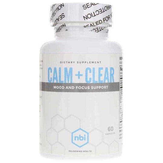 Calm + Clear, 60 Capsules, NBI