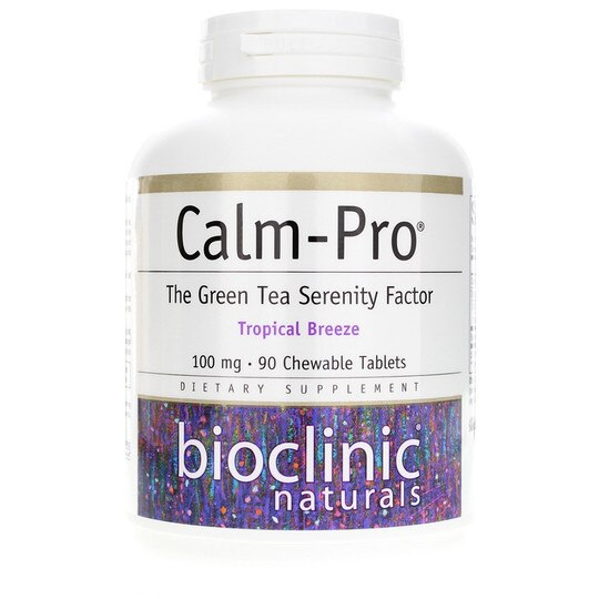 Calm-Pro Green Tea Serenity, 90 Chewable Tablets, BCN