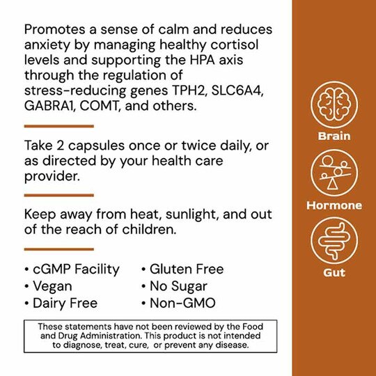 CalmGenic, 60 Capsules, AML