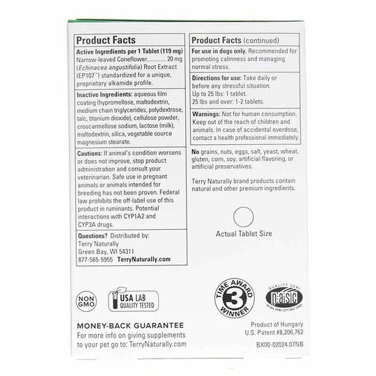 Calming Formula for Dogs, 45 Tablets, TNT