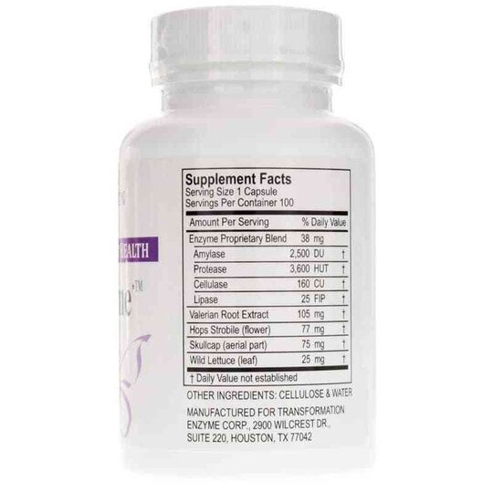 CalmZyme, 100 Capsules, TSE