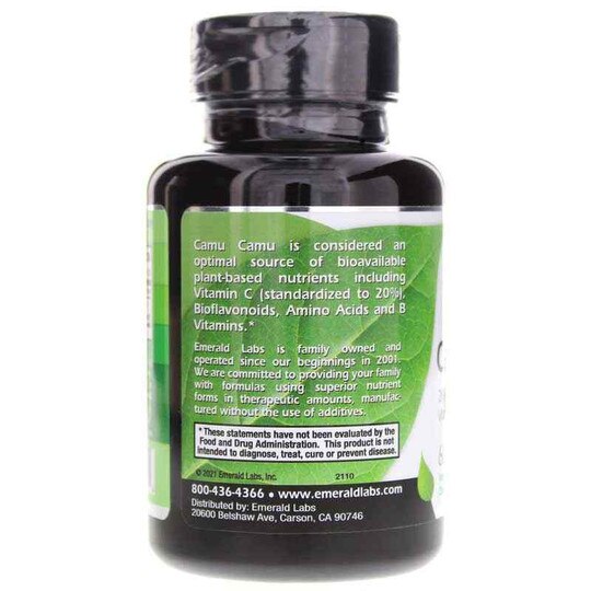 Camu Camu, 60 Veg Capsules, EMD