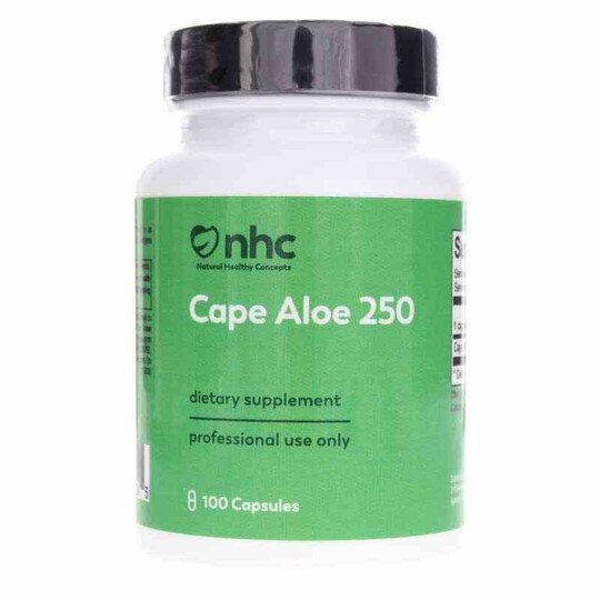 Cape Aloe 250, 100 Capsules, NHC