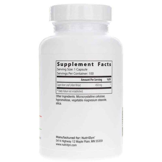 Cape Aloe, 100 Capsules, ND