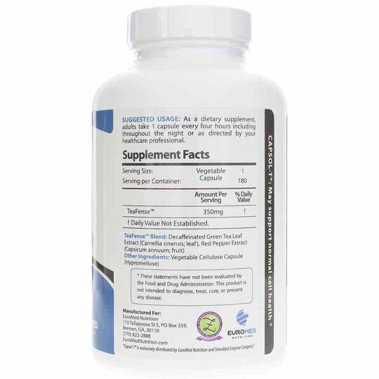 Capsol-T, 180 Veg Capsules, SEC