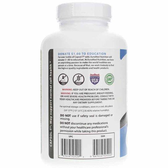 Capsol-T, 180 Veg Capsules, SEC